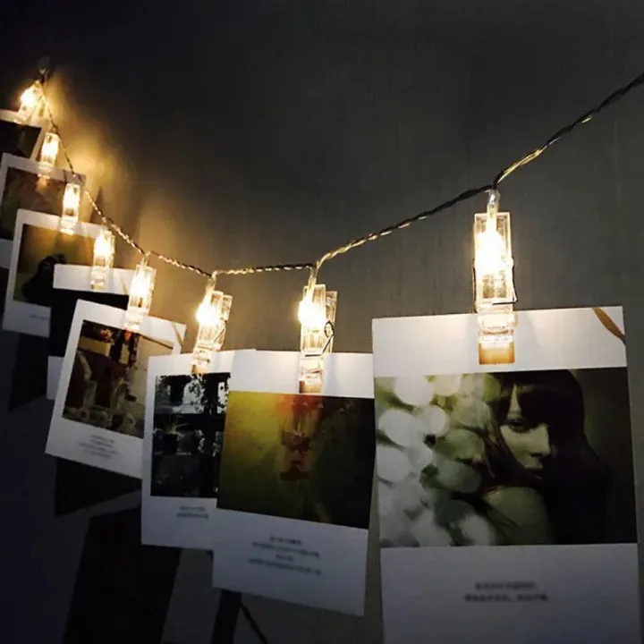 Photo Clip Fairy Lights – 3M LED String Lights for Photo Wall Decor — photo 3