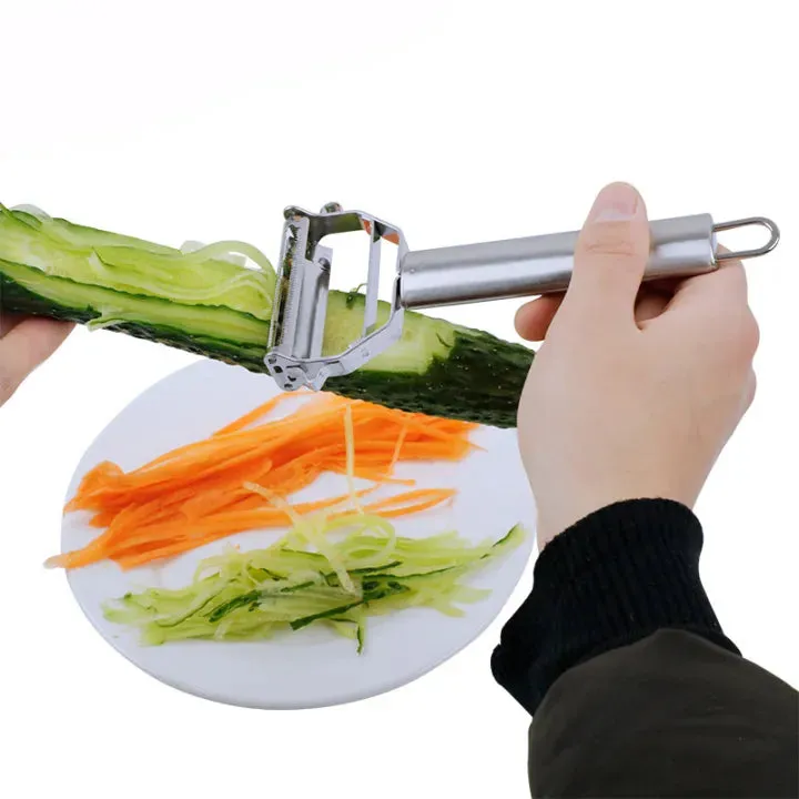 Multi‑Function Julienne Peeler – Stainless Steel Veggie Cutter — photo 4