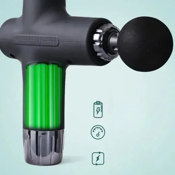 LifeCare Professional Deep Tissue Massage Gun – 8 Heads for Total Body Recovery — photo 2