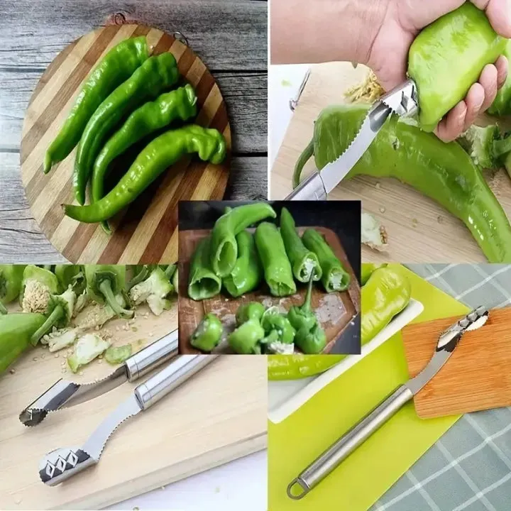 Kitchen Slicer Cutter – Multi‑Purpose Seed Remover Tool — photo 2