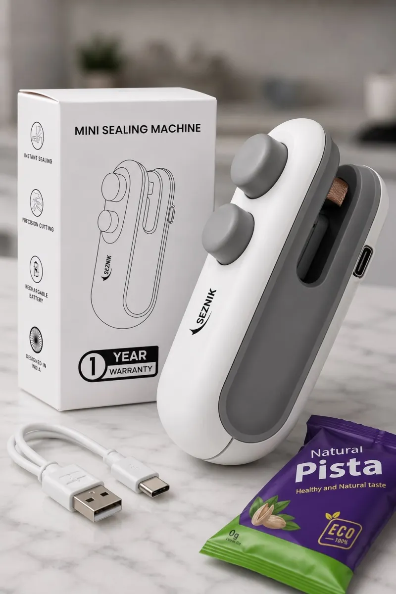 Portable Rechargeable Mini Sealer For Plastic Bags | Handheld Heat Sealing Machine — photo 5