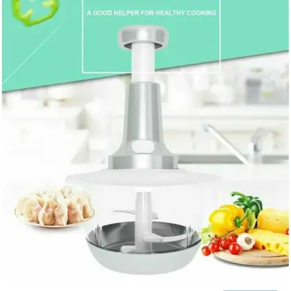 3‑in‑1 Meat Grinder – Manual Press Kitchen Mincer