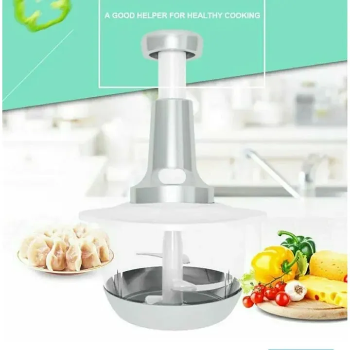 3‑in‑1 Meat Grinder – Manual Press Kitchen Mincer