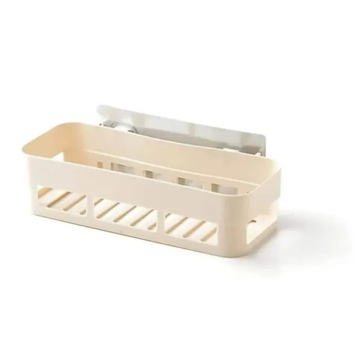Plastic Corner Rack – Kitchen & Bathroom Storage Organizer