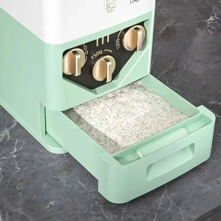 Japanese-Style Automatic Rice Dispenser – Precision Grain Storage — photo 2