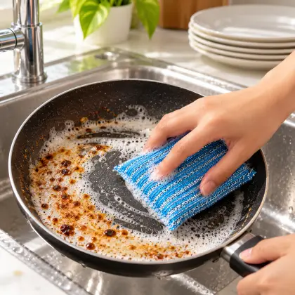 Zidello Pro Cleaning Sponge β Multi-Purpose Scrubbing Sponge for Dishes, Pots & Pans (Pack of 4)
