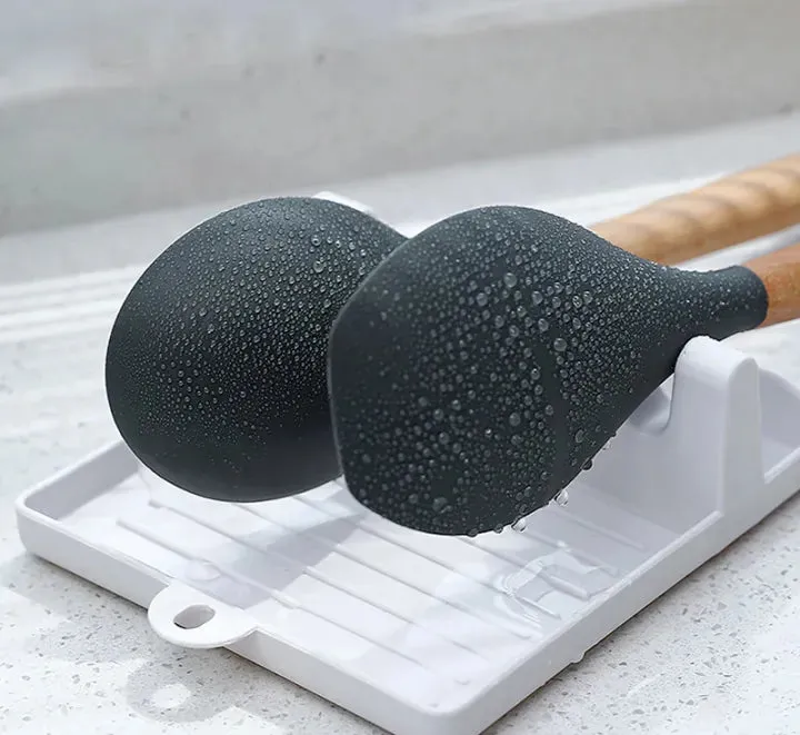 Spoon & Lid Holder – Kitchen Utensil Rest Stand — photo 4