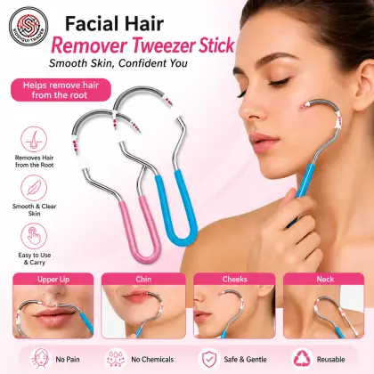 Facial Hair Remover Tweezer Stick