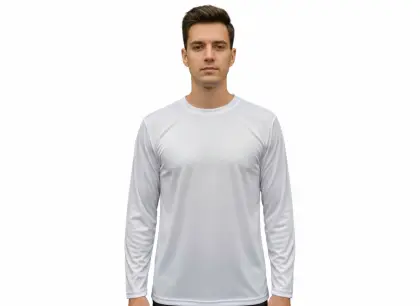 Classic White Full Sleeve Shirt for Men – Comfortable & Trendy Wear - L