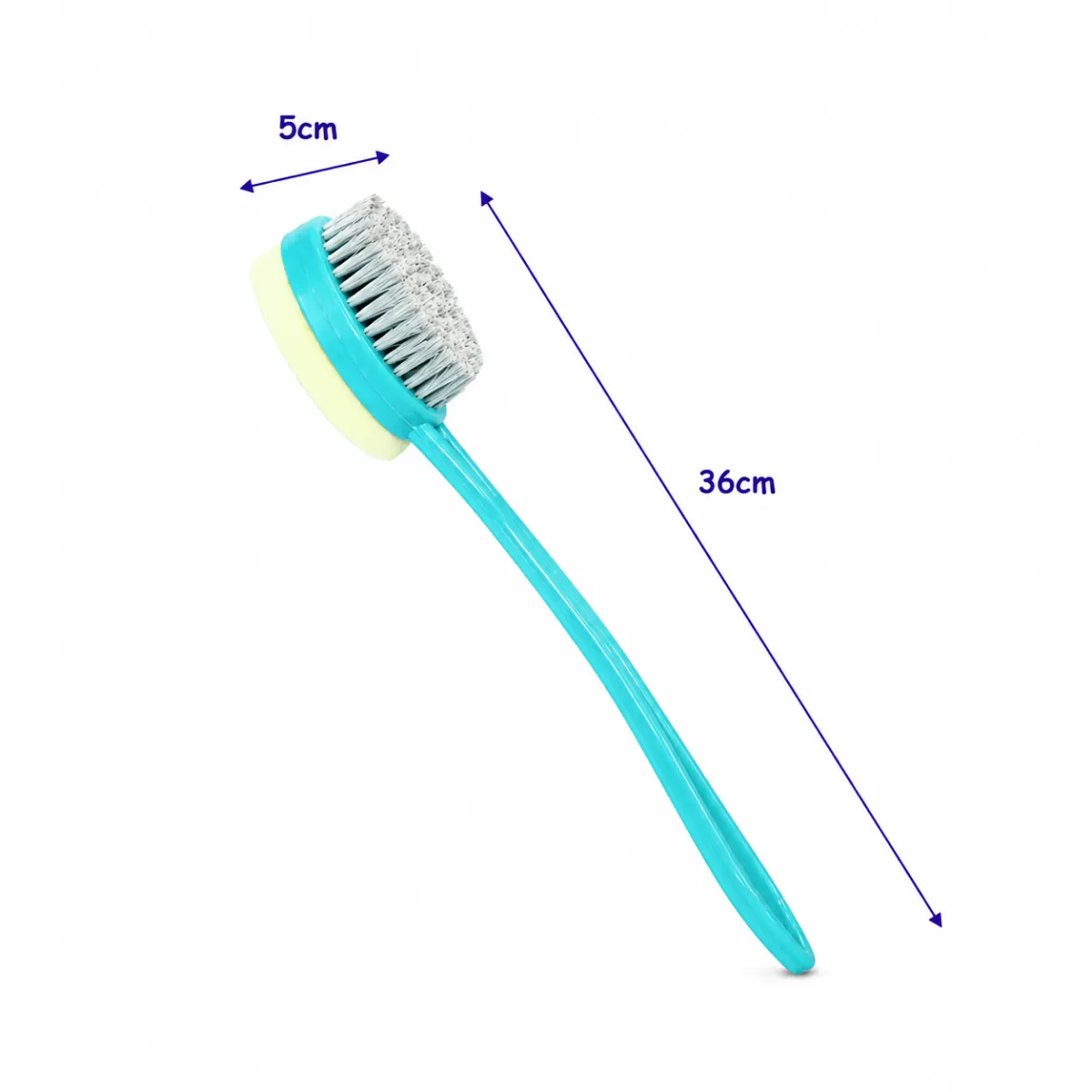 Zidello Bath Brush with Sponge - Effective Cleaning — photo 4