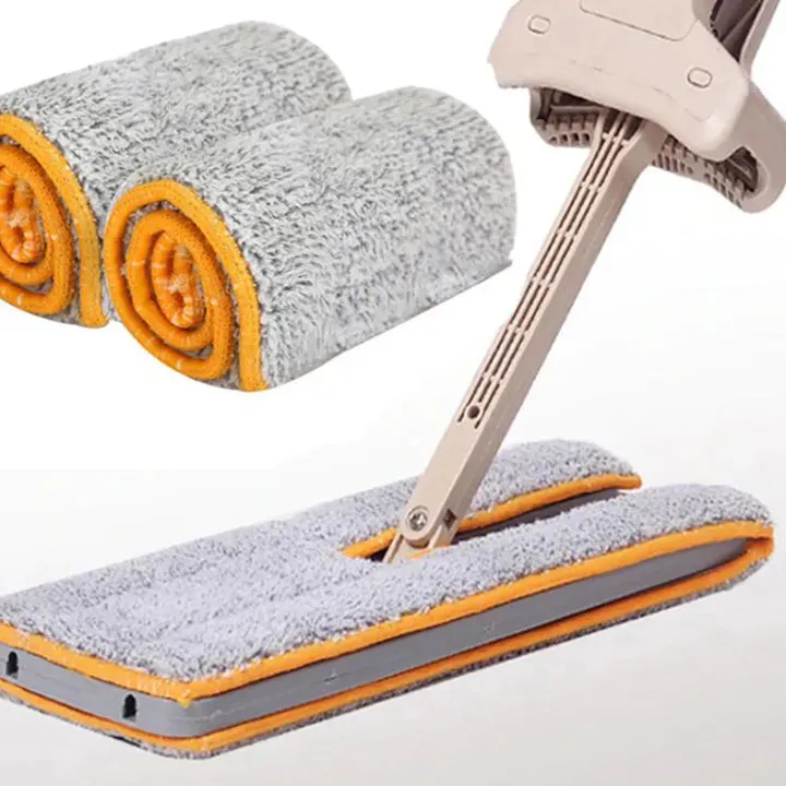 Self-Wringing Double-Sided Lazy Mop – 360° Spin & Automatic Squeeze — photo 2
