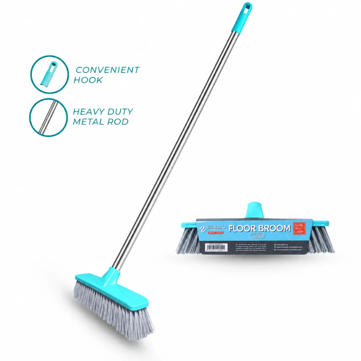 Zidello Sparkling Floor Broom (Lite)