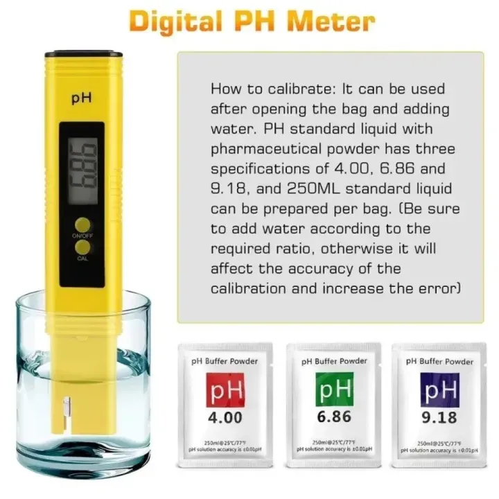 Digital pH Meter Water Tester | 0–14 pH Measurement Range, 0.01 Resolution | Portable Water Quality Testing Pen for Drinking Water, Aquarium, Hydroponics, Swimming Pool, Spa & Gardening — photo 3