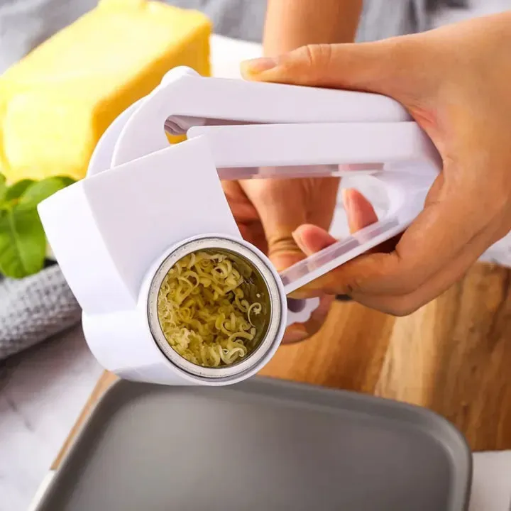 Handheld Rotary Grater – Cheese & Vegetable Slicer Tool — photo 3