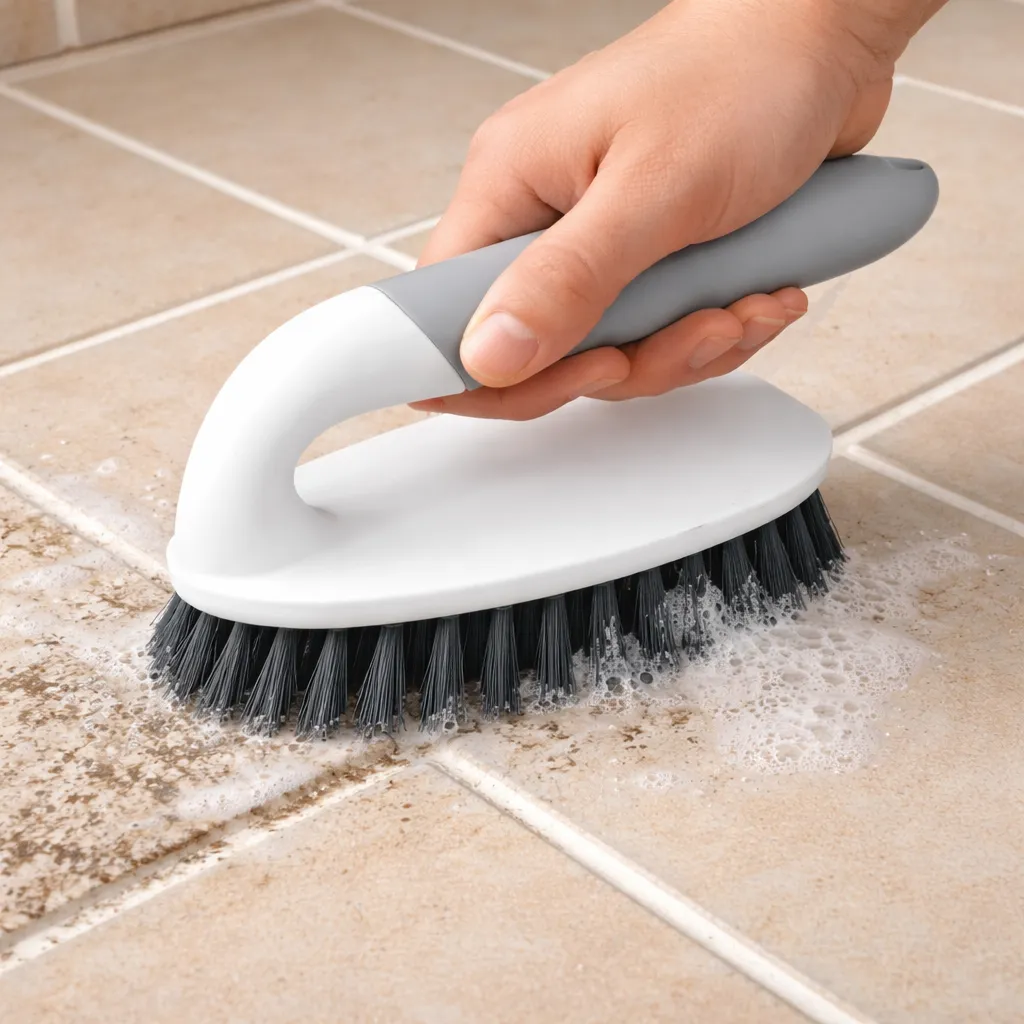 Zidello Premium Iron Scrub Brush – Durable Bristles for Deep Cleaning