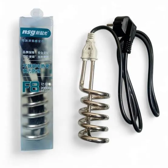 NSG F8 2000W Stainless Steel Electric Heating Rod Perfect Choice For Household Daily Water Heating Needs