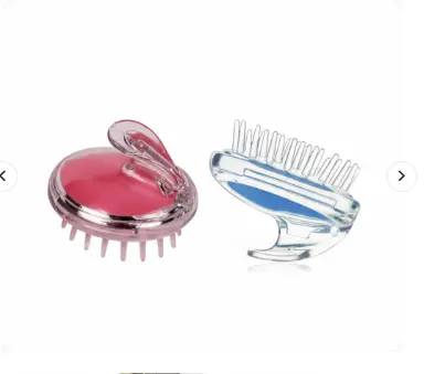 Hair Wash Brush & Scalp Massage Comb – Anti-Dandruff Haircare Brush with Soft Silicone Bristles | Deep Scalp Cleanser, Hair Growth Massager, Anti-Itch, Anti-Hair Fall