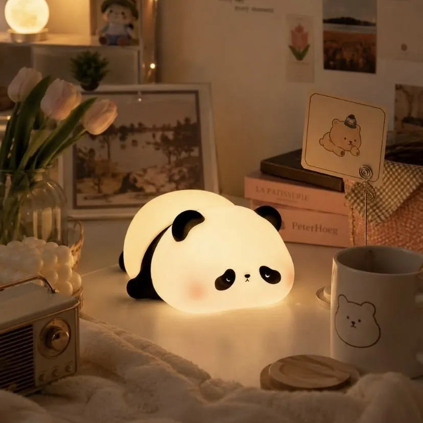 Rechargeable Panda Lamp - Lighting Product Designed For Illumination And Daily Lighting Routine — photo 5