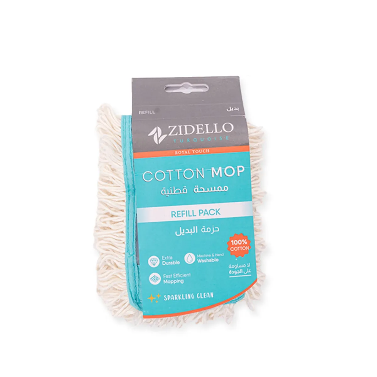 Zidello COTTON MOP REFILL - DRY 16″ INCH (40CM) — photo 3