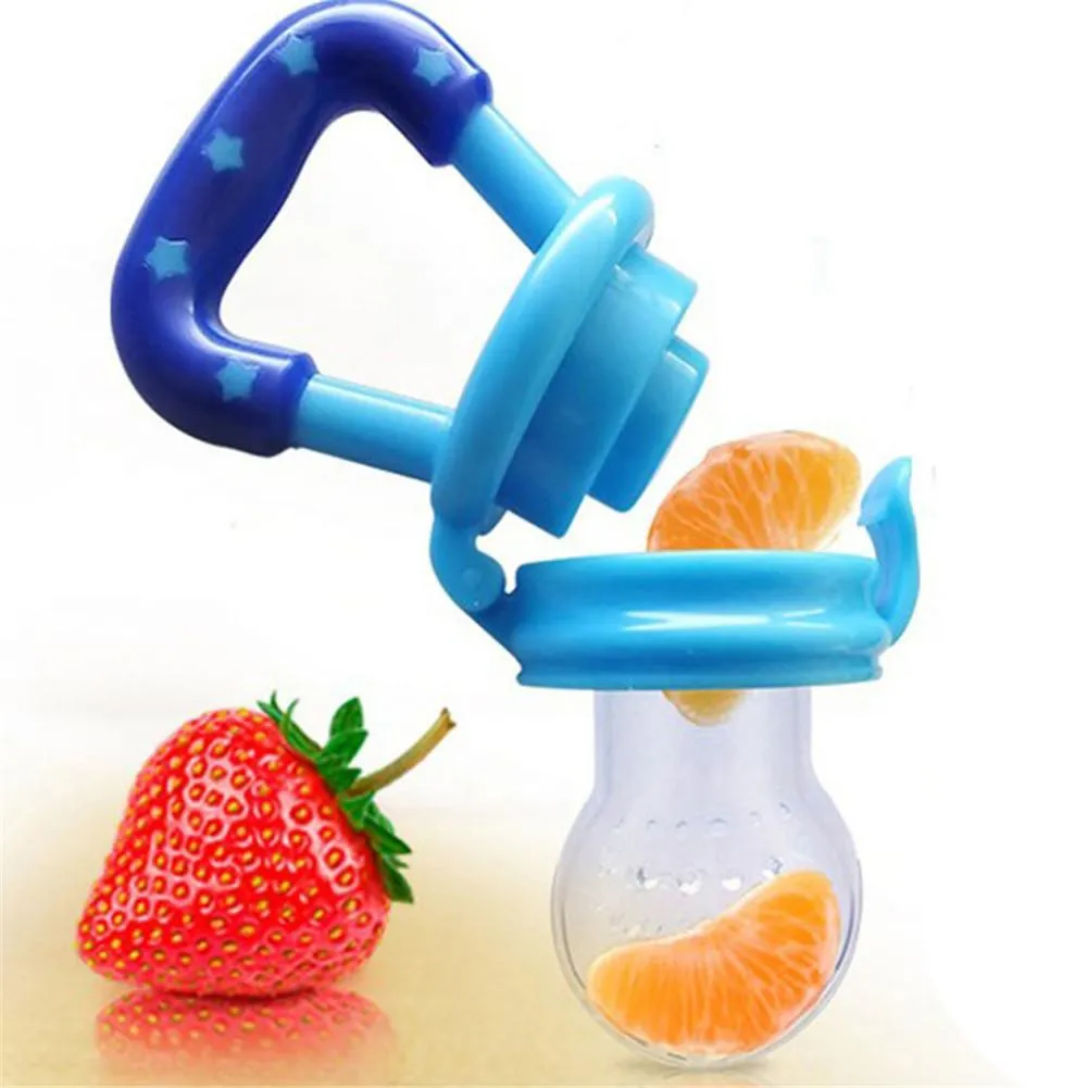 Food Pacifier + Feeder Spoon / Fresh Fruit Food Baby , Feeding Safe Fruit Feeder - Random Color — photo 3