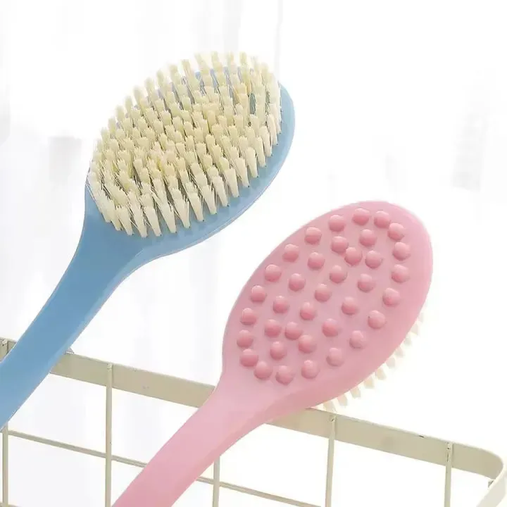 Soft Bath Body Brush – Long Handle Back Scrubber — photo 2