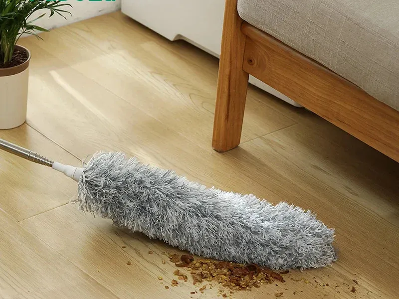 2.8m Microfiber Duster with Telescopic Stainless Steel Pipe –  Perfect for Ceiling, Fans, and Furniture Cleaning — photo 3