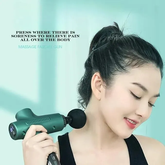 LifeCare Professional Deep Tissue Massage Gun – 8 Heads for Total Body Recovery — photo 4