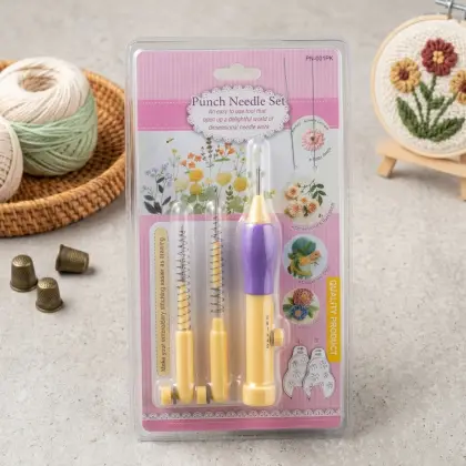 Adjustable Punch Needle Embroidery Tool Set
