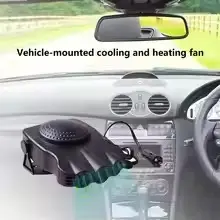 Aeroterma Ventilator 12V Car Heater And Window Defroster 200W – Portable Heating And Cooling Fan For Fast Defrosting And Comfortable Driving