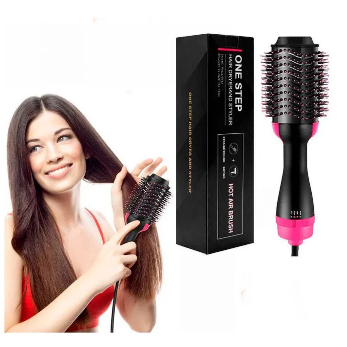 One Step 2 in 1 Hair Dryer & Brush (Dryer + Styler) Brush for Fast Drying, Straightening, Curling — photo 4