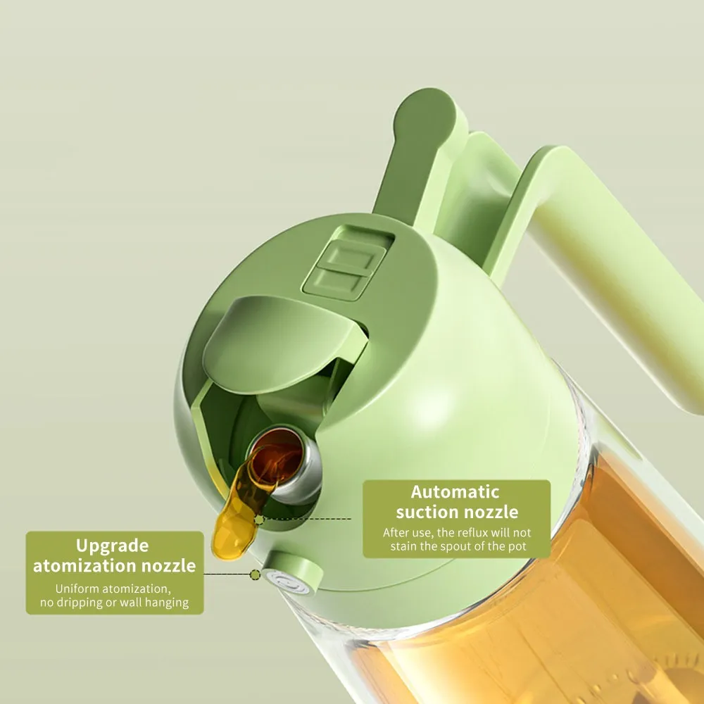 2-in-1 Oil Sprayer Bottle – Smart Kitchen Essential for Cooking & BBQ | 400 ML — photo 3