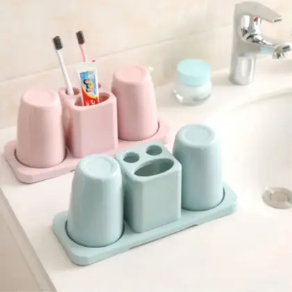 Premium Travel Toothbrush Kit Case – Minimalist 2-in-1 Storage
