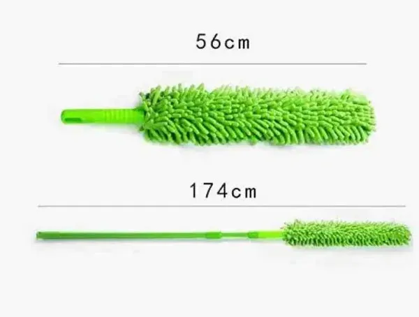 Microfiber Flexible Cleaning Duster – Bendable Long Handle Dust Cleaner Brush — photo 3