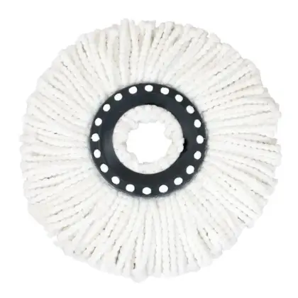 2-Piece Microfiber Mop Refill Set – High-Absorbency Spin Mop