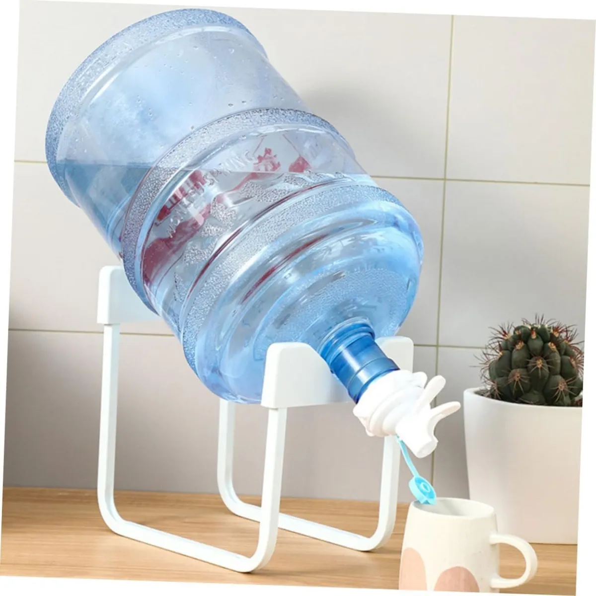 Metal Bottle Stand with Nozzle – Convenient Dispensing, Minimal Mess ( with box & Random Color ) — photo 4