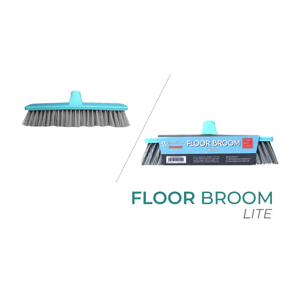 Zidello Floor Broom Lite - Refill Head only — photo 2