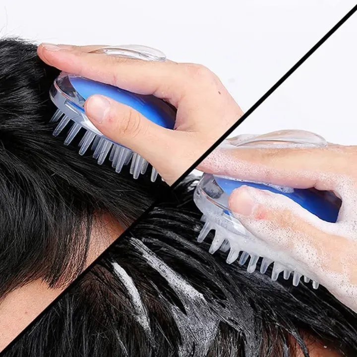 Silicone Hair Wash & Scalp Massage Brush — photo 3
