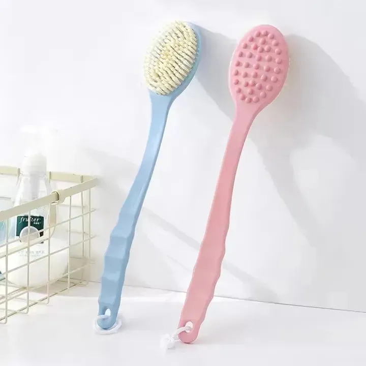Soft Bath Body Brush – Long Handle Back Scrubber — photo 4