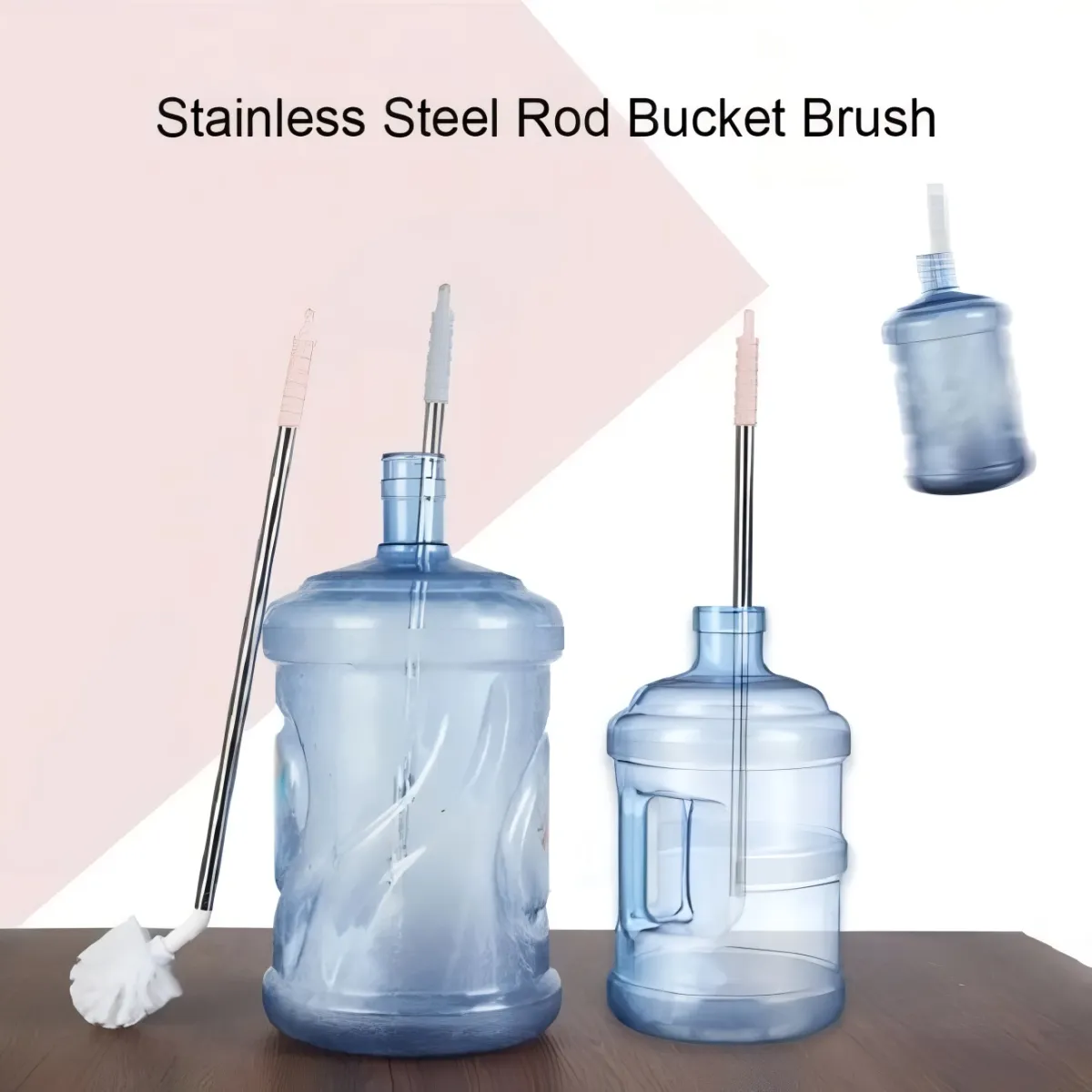 High-Quality Water Bottle Cleaning Brush for 19-Liter Bottles – Durable Bristles & Ergonomic Handle for Hygienic Water Dispenser Maintenance — photo 6