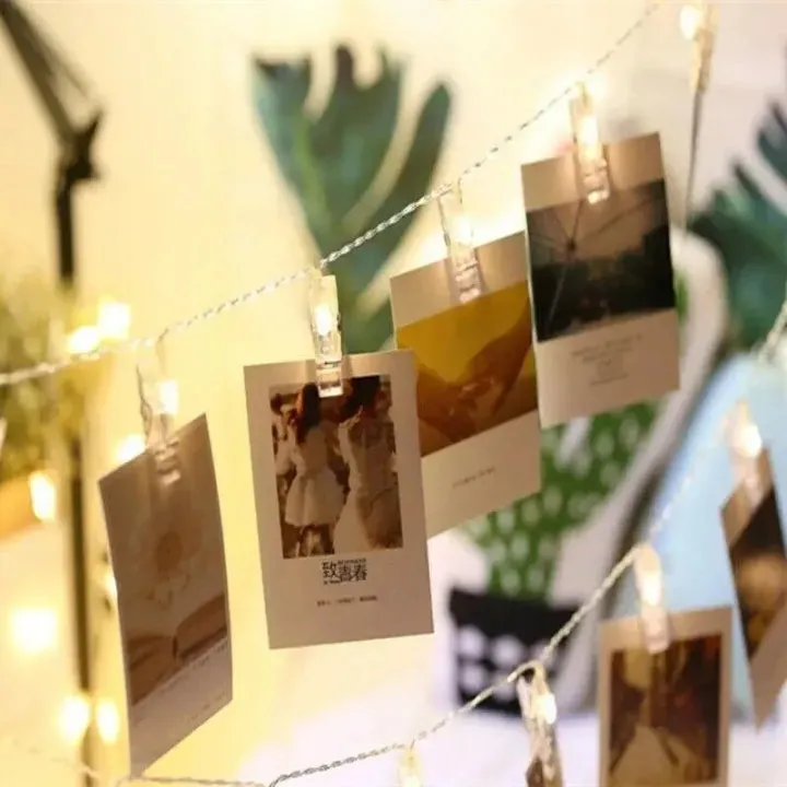 Photo Clip Fairy Lights – 3M LED String Lights for Photo Wall Decor — photo 4