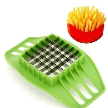 Manual Potato Chips Cutter – Stainless Steel Chipper Tool — photo 4