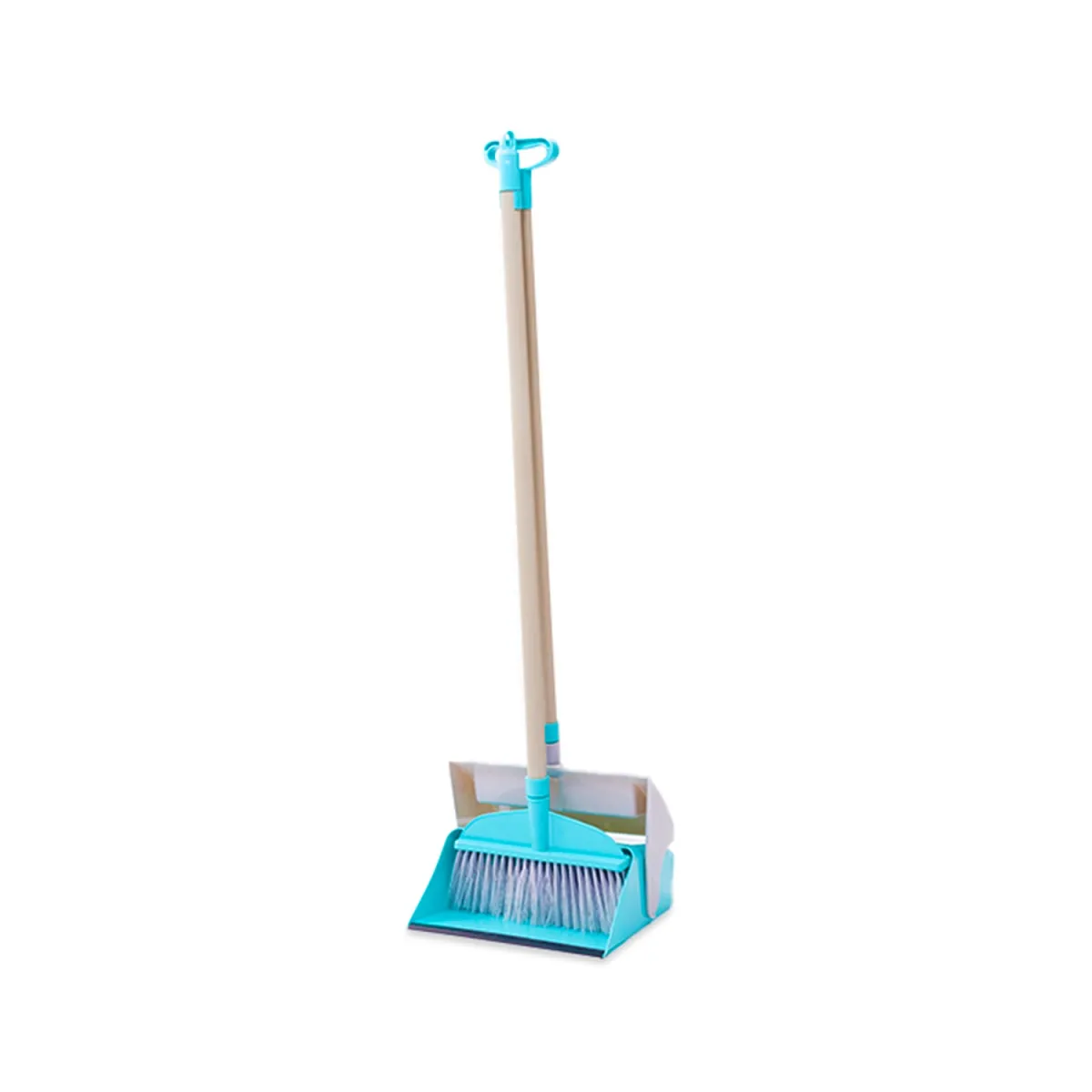 Zidello Folding Dustpan Set, Easy Floor Cleaning Broom — photo 4