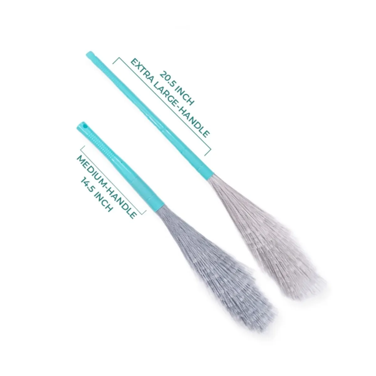 Zidello Zero-Dust Slick Broom, Long handle (Jharo) — photo 4