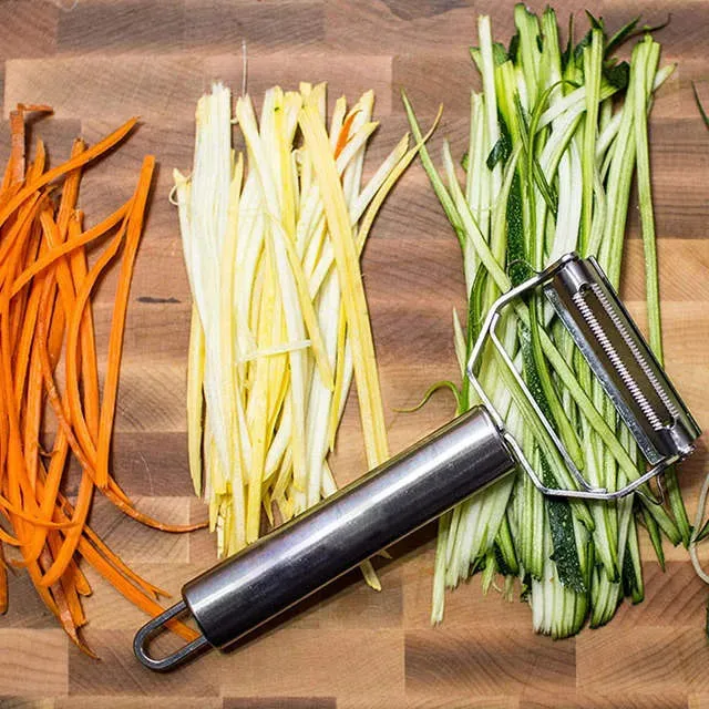 Multi‑Function Julienne Peeler – Stainless Steel Veggie Cutter — photo 2