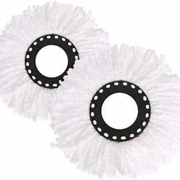 2-Piece Microfiber Mop Refill Set – High-Absorbency Spin Mop — photo 4