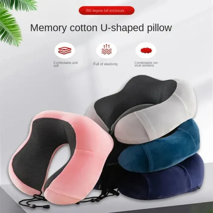 U-Shaped Travel Neck Pillow – Comfortable Support Cushion for Travel & Home — photo 3