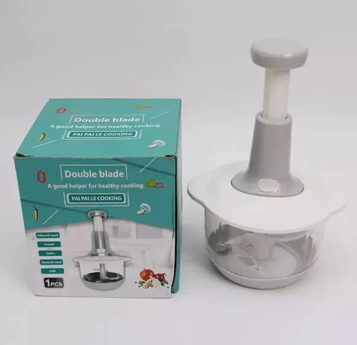 3‑in‑1 Meat Grinder – Manual Press Kitchen Mincer — photo 3