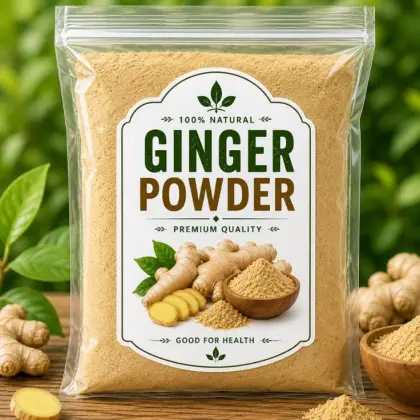 Ginger Powder 100 % Pure Organic Authentic Kitchen Spice And Weight Loss Superfood - 1 Kg