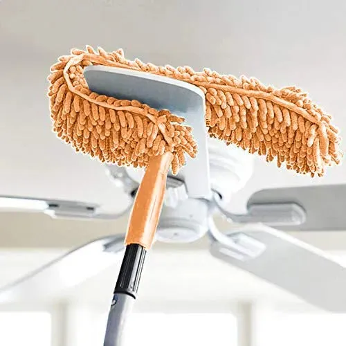 Microfiber Flexible Cleaning Duster – Bendable Long Handle Dust Cleaner Brush — photo 2
