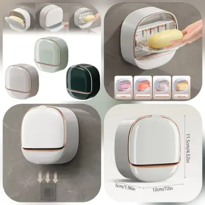 Luxury Soap Holder with Drain Tray 🇨🇳